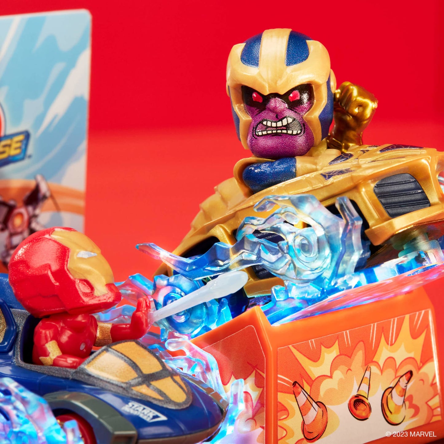 Thanos & Iron Man Hot Wheels Racerverse SDCC 2013
