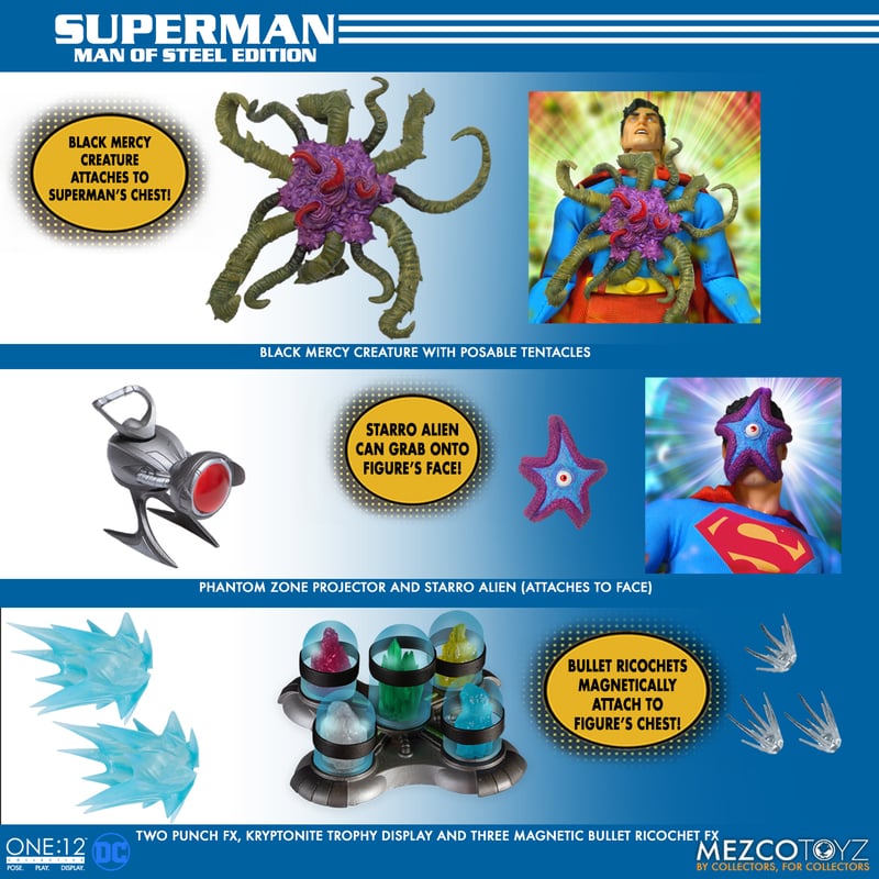 Superman: Man of Steel - Mezco
