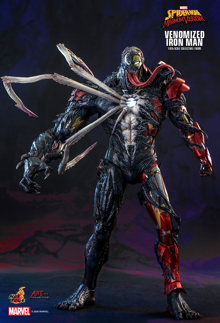 Venomized Iron Man - Spiderman Maximum Venom