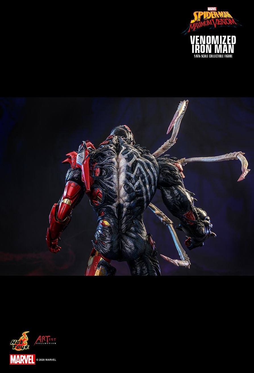 Venomized Iron Man - Spiderman Maximum Venom